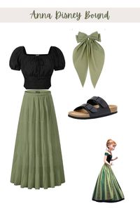 Anna frozen disney bound outfit✨ #disney #disneyworld #disneybound #travel #trendy #outfits #frozen