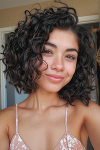 Curly haircuts are all about celebrating your texture and finding a style that complements your face shape. Whether you have loose waves, bouncy spirals, or tight coils, there’s a curly haircut out there that will