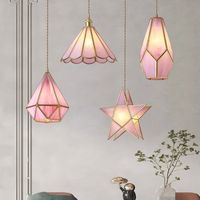 The Maki Glass Pendant Lamp will add an elegant, luxurious touch to any room in your home. Its brass body and Pink glass shade with watermark detailing creates a unique, tasteful atmosphere. Enjoy the exquisite finish of this premium lamp with its exquisite design.   Product Size   Model A S ize: Dia 22cm x H 11cm / ∅ 8.6″ x H  4.3 ″   Model B S ize: Dia 16cm x H 28cm / ∅ 6.3″ x H  11 ″   Model C Size: Dia 27cm x H 28cm / ∅ 10.6″ x H 11″   Model D Size: Dia 21cm x H 26cm / ∅ 8.2″ x H 10.2″     D