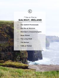 7 Sites to Visit in Galway, Ireland #theeverygirl