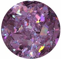 Jabberwocky Museum Body Glitter Pot Purple Holographic Mylar Shred Flake Large Huge Chunky Body Glitter