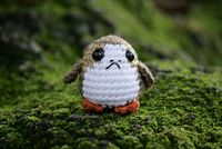 Ravelry: Porg pattern by The Geeky Hooker