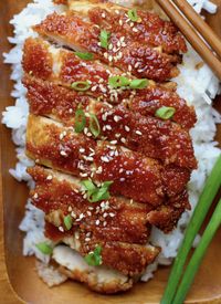 Spicy Korean Chicken Katsu - Soul&Streusel