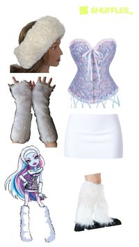 monster high abbey bominable halloween costume ideas inspo dress up