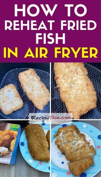 Reheat Fried Fish. Let me show you how to reheat fried fish in the air fryer. Your fish will not break, it will not be dry and best of all it will taste delicious.