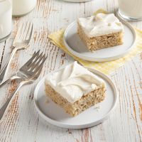 Banana Bars with Cream Cheese Frosting