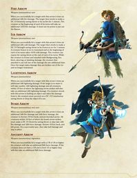 Breath of the Wild arrows for Dungeons and Dragons