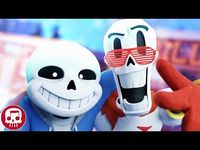 (3) Sans and Papyrus Song (Remastered) - An Undertale Rap by JT Music "To The Bone" - YouTube