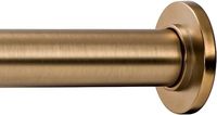 Amazon.com: Ivilon Tension Curtain Rod - Spring Tension Rod for Windows or Shower, 24 to 36 Inch. Warm Gold : Home & Kitchen