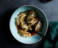 Lamb dumplings recipe with Sichuan peppercorns and chilli oil | Gourmet Traveller