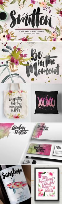 Smitten Script + Bonuses by MakeMediaCo. on Creative Market