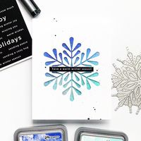 Simon Says Stamp Grand Pixie Snowflake Wafer Die s962 DieCember