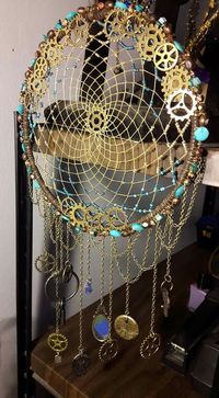 Steampunk Gears Dreamcatcher