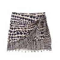 - 100% polyester - hand wash / air dry Málaga Animal Print Multi-Color Low Rise Bohemian Mini Skirt Details: Made of soft, comfortable fabric Easy to clean & maintain Made of durable fabric for long wear / use