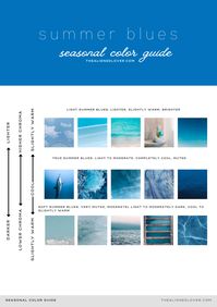 Exploring the Delightful World of Summer Colors: A Guide to the 12 Seasonal Color System | The Aligned Lover