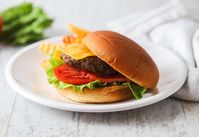 Air Fryer Burgers