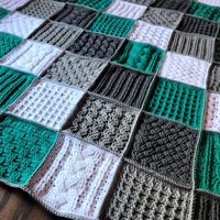 Crochet Along (CAL) Textured Fun Blanket - Crochet it Creations