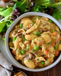 One Pot Gnocchi Chicken Pot Pie - Iowa Girl Eats