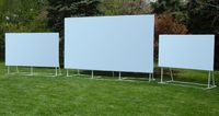 How to Make an Outdoor Projector Screen