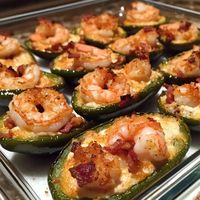 Fiery Cajun Shrimp Stuffed Jalapeños