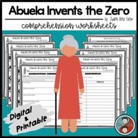 Abuela Invents the Zero RACES Response Digital & Printable for Distance Learning