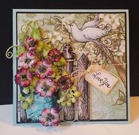 Garden Flowers by DJRants - Cards and Paper Crafts at Splitcoaststampers