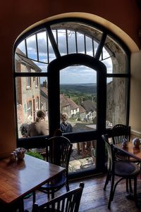 Hovis Tea Time by Richee Wilson, via Flickr, taken from a tea shop at the top of Gold Hill, Dorset, UK