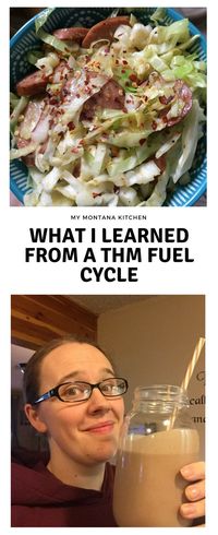 What I Learned from a Trim Healthy Mama Fuel Cycle - see all my THM tips and tricks for a Fuel Cycle! #trimhealthymama #thm #fuelcyclerecipes