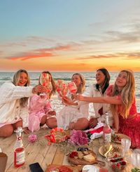 Beach Picnic Bridal Shower Hens Party