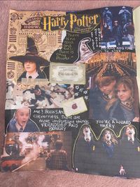 Harry potter and the philosiphers stone movie journal spread Harry potter journal inspiration Aesthetic film journal Harry potter and the sorcerers stone movie