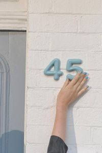 Modern House Numbers — Adam Robinson Design