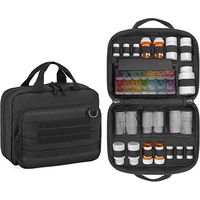 Travel Medicine Bag, Pill Bottle Organizer Large, 2 Layer XL Medication Organizer Bag for Traveling & Home Storage, Portable Pill Carrying Case for Bottles, Medications, Vitamins & Medical Supplies : Amazon.ca: Health & Personal Care