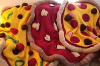 Crochet Pizza Blanket - Etsy