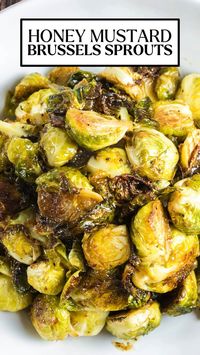 This easy side dish of Honey Mustard Brussels Sprouts might just convert the Brussels sprouts haters into lovers. Roasted in olive oil and then tossed with an easy honey mustard sauce, this recipe is one that will probably make a regular appearance on your dinner menu. It’s the perfect vegetable side dish for spring, Easter, and Mother’s Day!