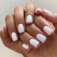 Top 15 Short White Summer Nails Ideas & Trends for 2024 - Ultimate Style Guide