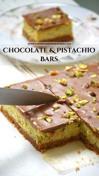 CHOCOLATE & PISTACHIO BARS is one of the most loved recipes in my blog. It is very easy to make with simple ingredients. Get the recipe by tapping on the title