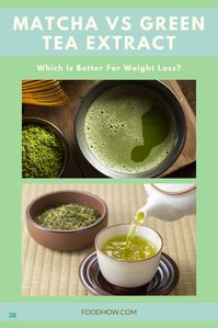 Matcha tea is one of the most popular teas in the world because of its weight loss and health benefits. But, in the world we live in today, no one is satisfied with what we already have, so people are searching for something more effective and stronger. Green tea extract could actually be more potent than the tea itself. So let's see, which one could be more beneficial, Matcha green tea or green tea extract. Go to FoodHow.com to find out more.