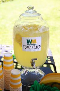 Toxic Fluid aka parents can cope with another birthday juice. Lol - Trash truck - boy birthday party - Waste Management - Garbage Truck Party - www.byHISgracephotography.com by jen badraun