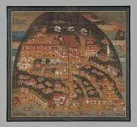 Chōmeiji Temple Pilgrimage Mandala | Japan | Muromachi period (1392–1573) | The Metropolitan Museum of Art