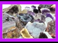 HOW TO Cut and Process Druzy and Crystal Clusters - Liz Kreate - YouTube