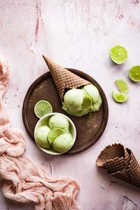 AVOCADO MELON LIME SHERBET fulfilled