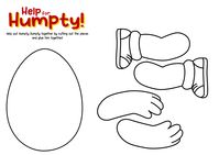 Humpty Dumpty Puzzle Craft