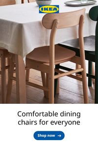 Find a dining room chair that looks good and feels great.