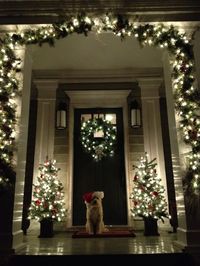 Christmas Porch...so inviting!