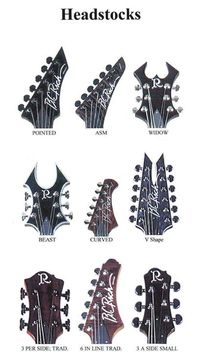 B. C. Rich headstocks