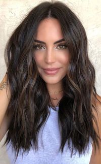 5. Chocolate Mocha Looking a gorgeous winter dark hair colour? Sophisticated, sultry and dazzling, this deep brunette is a more traditional take on winter...