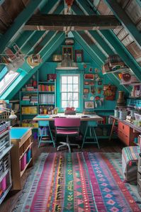 35+ Ways to Make Your Attic Office Both Chic and Functional