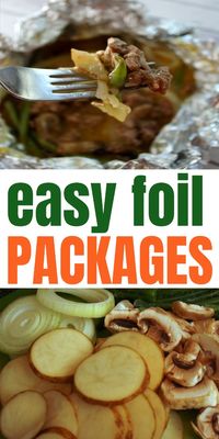 These fun foil packet dinners are so nostalgic. Whether you grew up calling them "hobo dinners" and making them for camp dinners or just want a fun recipe that the kids can make these easy dinners are so delicious. Instructions for cooking in the oven, on the grill, instant pot or even crock pot.