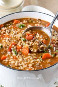 Beef Barley Soup