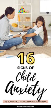 Have you noticed changes in your child's behavior? Do they seem stressed out? Here are some signs of child anxiety you should know!